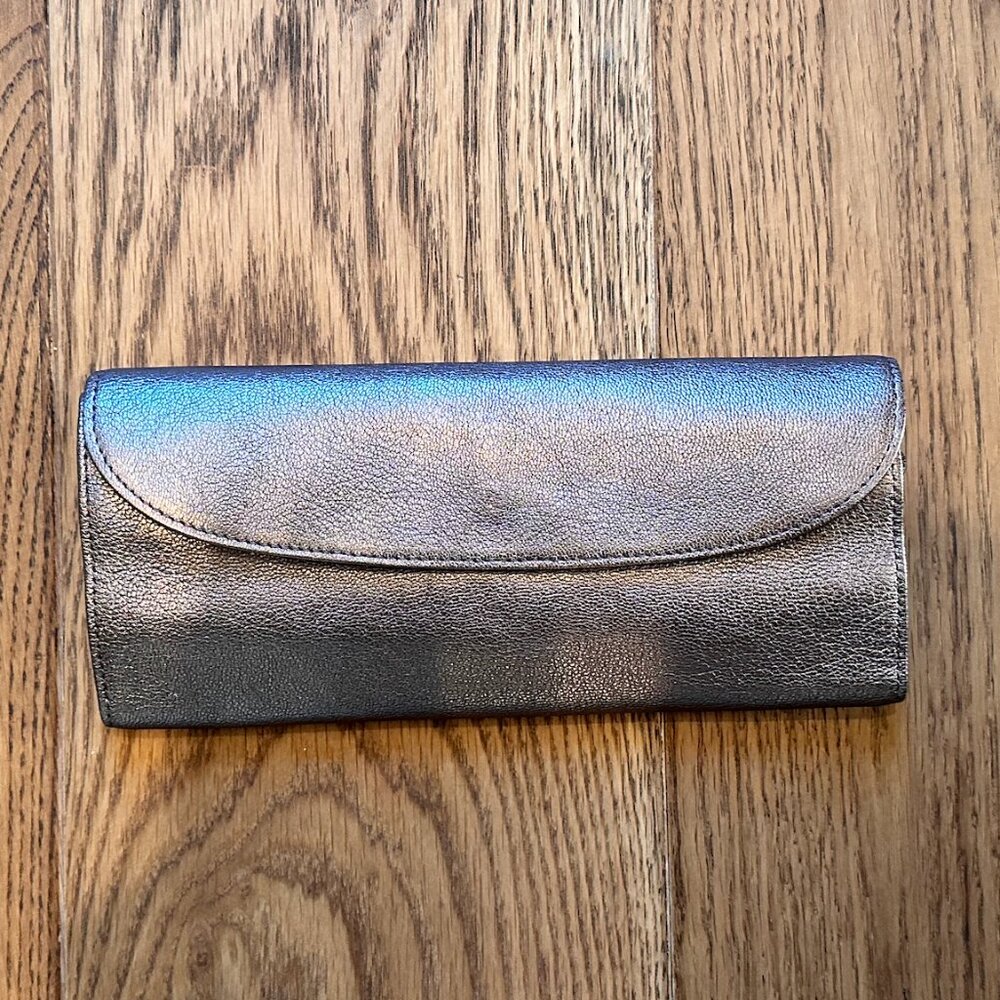 Graphic Image Jewelry Pouch, Bronze Leather
